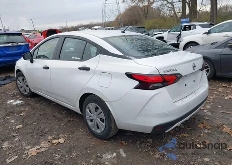 2020 Nissan Versa S Xtronic Cvt from USA, damaged, VIN 3N1CN8DV2LL856865